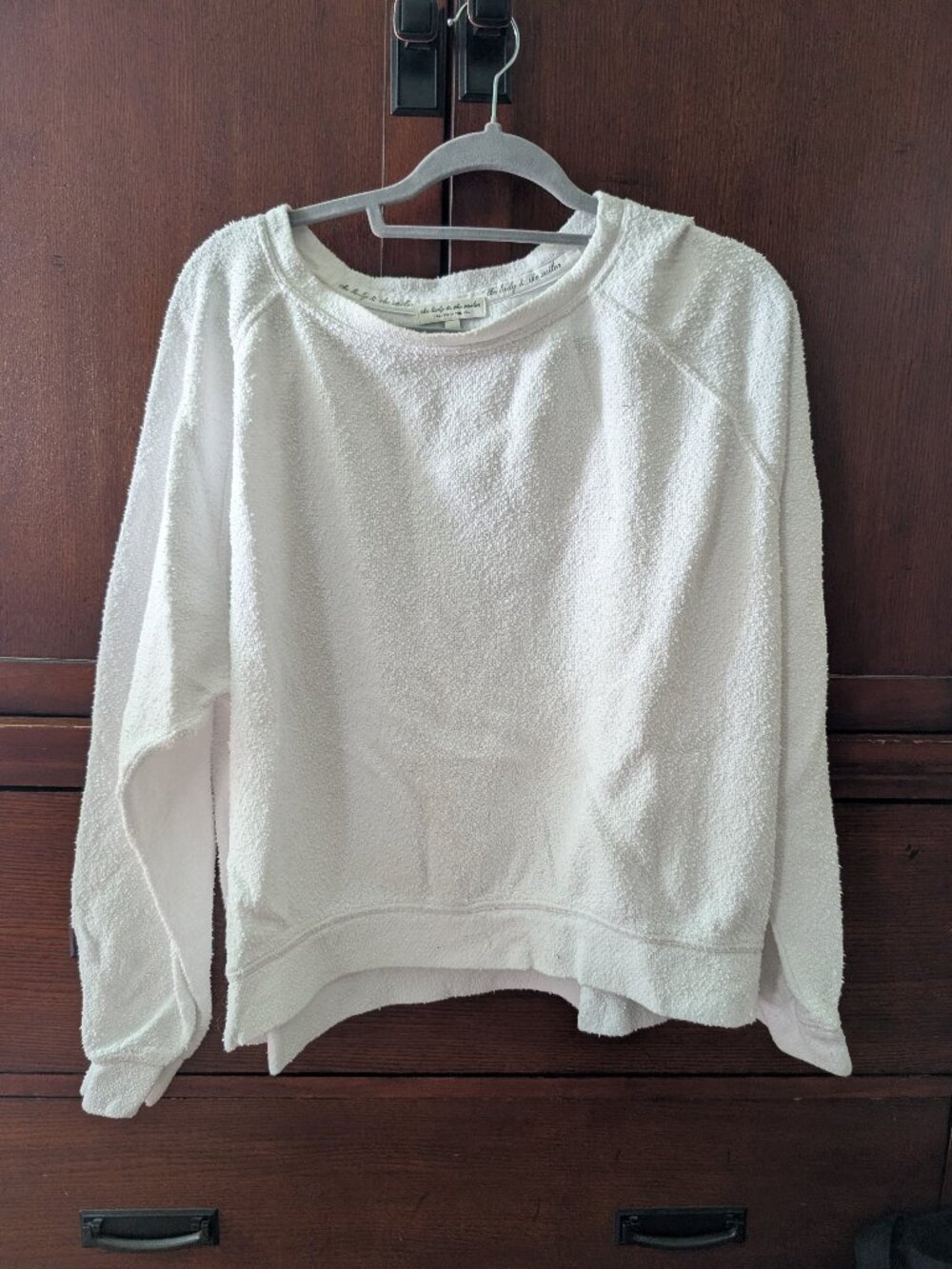 Terry cloth sweater *matching set*